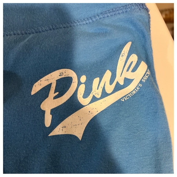 Lightweight PINK Capri lounge pants. Size large. - Picture 2 of 2